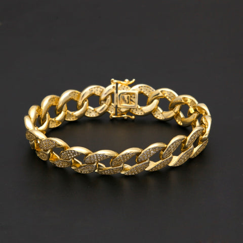 Diamond Cuban Link Bracelet (20mm)