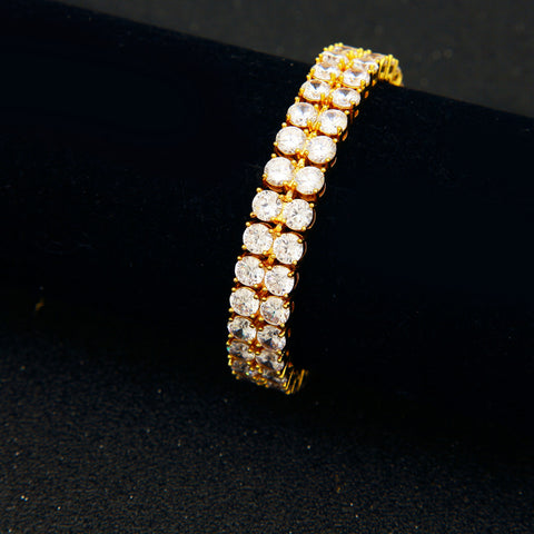 13mm Diamond Paved Mariner Bracelet